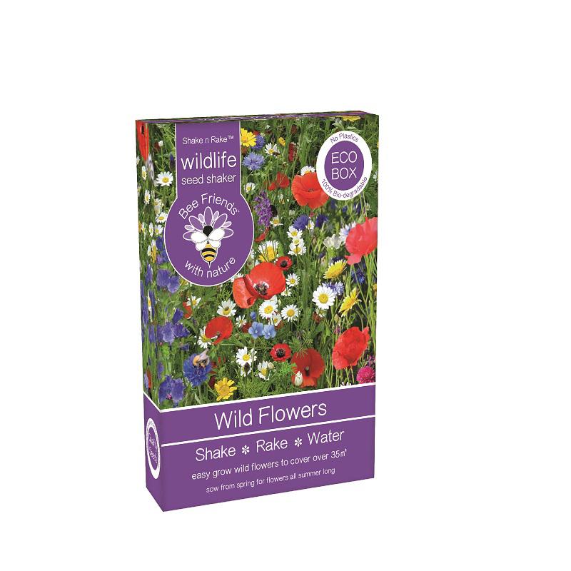 shake flower seeds Wild Flowers Seed Shaker – Marie Curie Online Shop