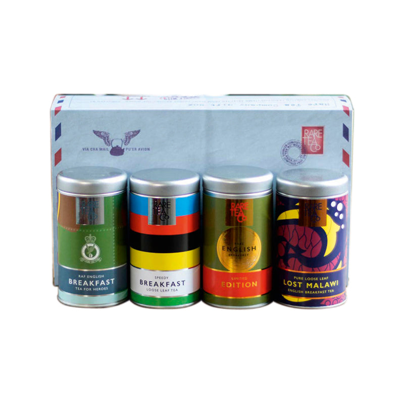 English Breakfast Tea Gift Set (4 tins) Marie Curie Online Shop