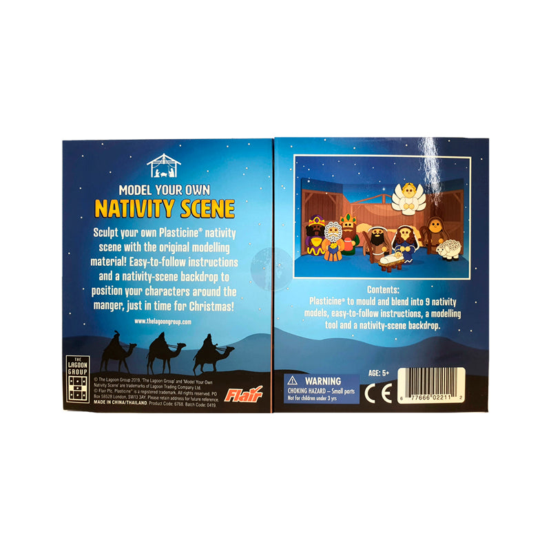 Plasticine Model Your Own Nativity Scene