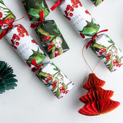 Festive Christmas Crackers - Holly and Berry Sprigs 12 per pack