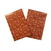 Woodland Folk Flat Wrap - 10 Sheets (Red & Gold)