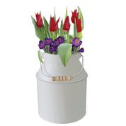 Tulip & Crocus Bulb Milk Churn