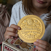 Chocolate Kindness Coin - giant chocolate coin with a message of goodwill
