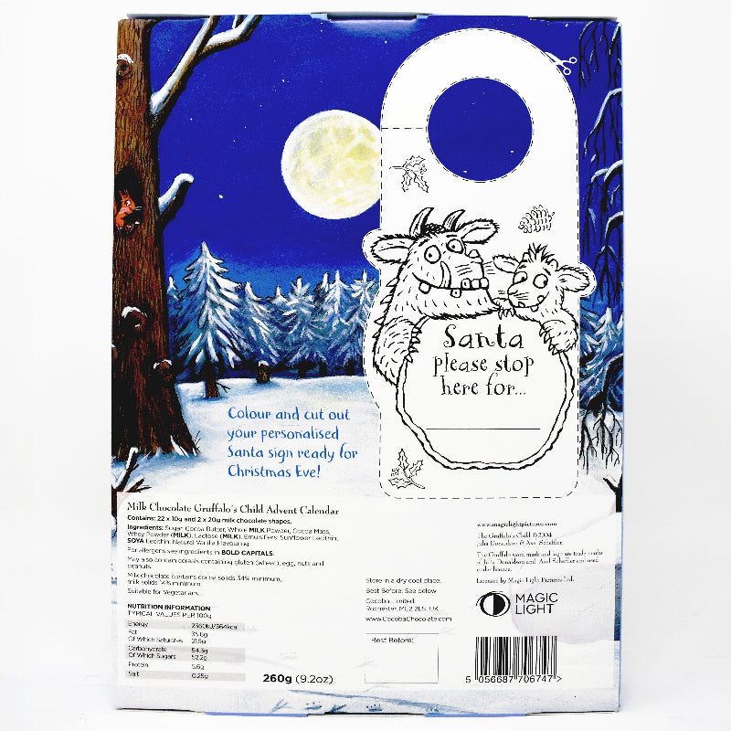 Gruffalo Child Chocolate Advent Calendar