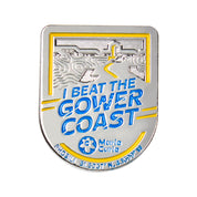 Beat the trails Pin Badge - Gower Coast