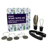 Apples to Pears Gifts for Grown Ups. Come Wine With Me Tin