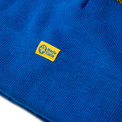 Marie Curie Blue Beanie Hat with Pom Pom