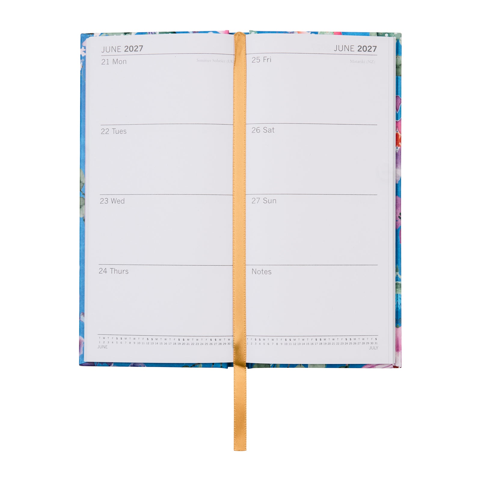 2027 Marie Curie Wild Cobalt Diary