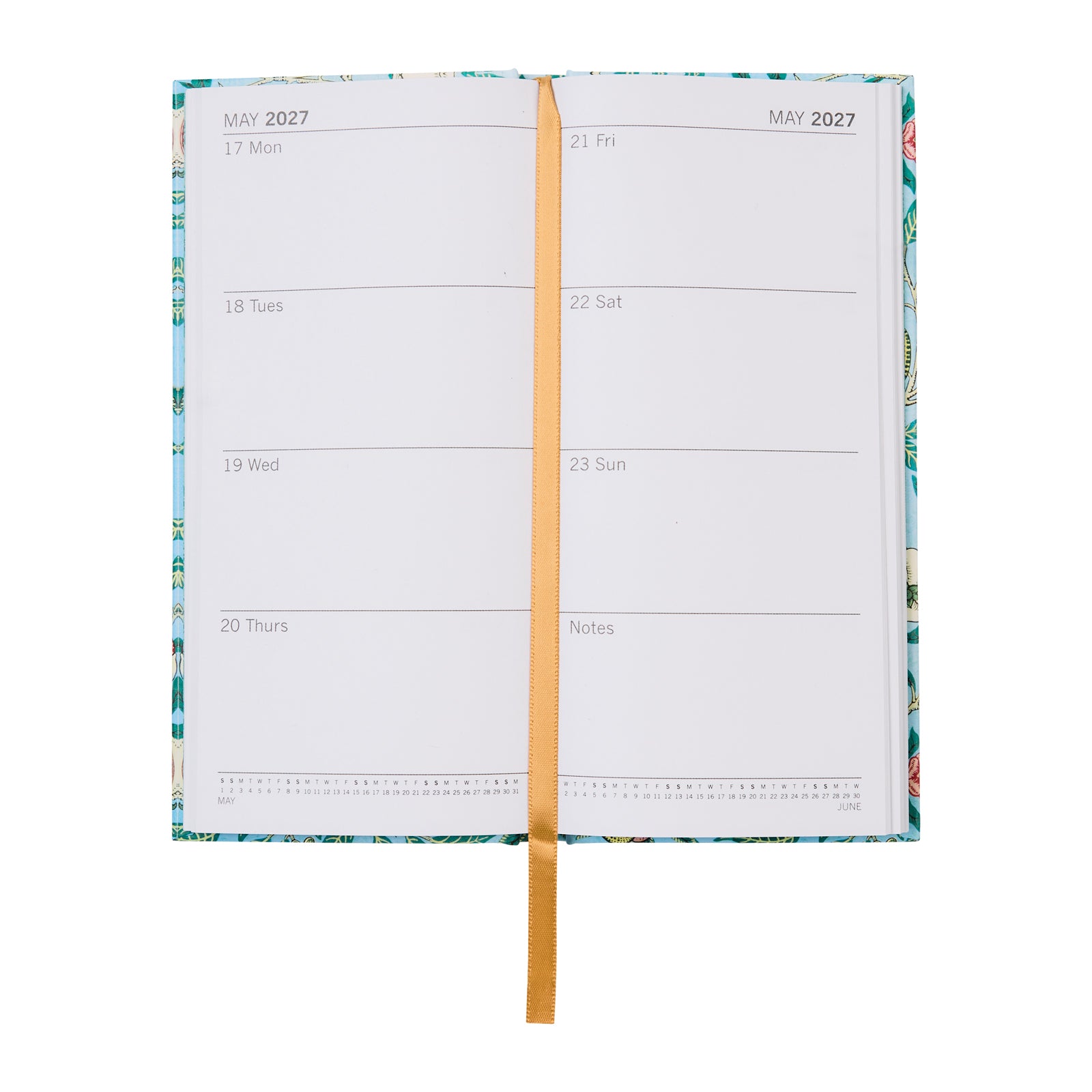 2027 Marie Curie William Morris Pomegranate Diary