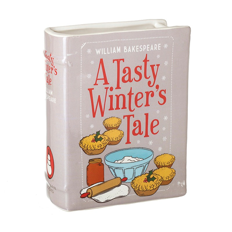 Winter Tale Cookbook Vase