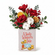 Winter Tale Cookbook Vase
