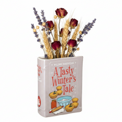 Winter Tale Cookbook Vase