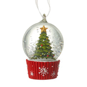 Christmas Tree Snowglobe Bauble