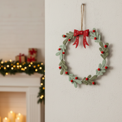 Hanging Felt Wreath