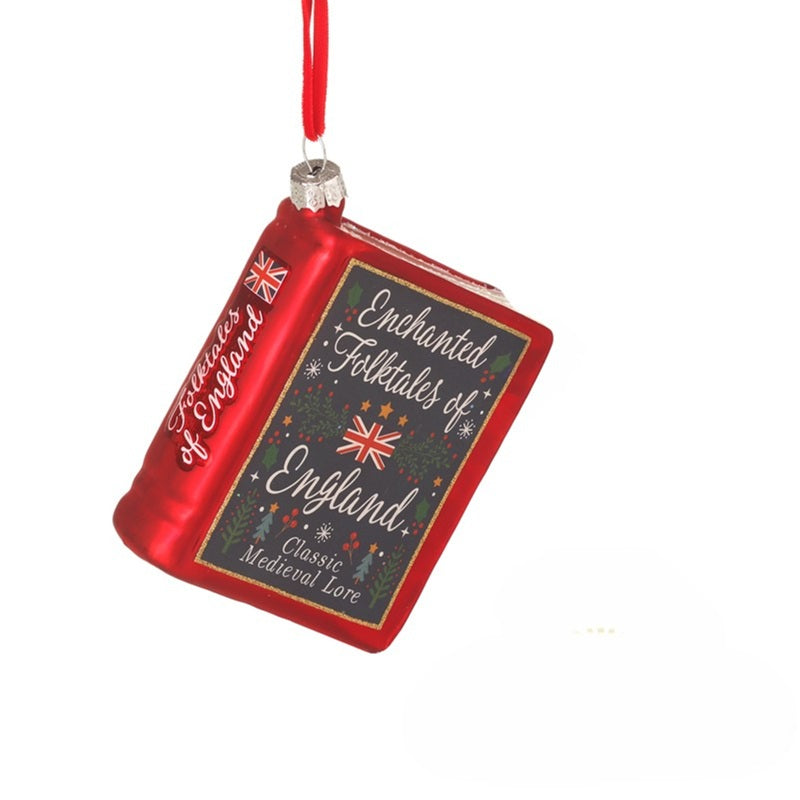 English Fairy Tales Book Tree Decoration