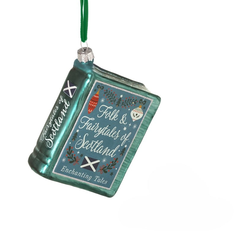 Scottish Fairytales Book Tree Decoration