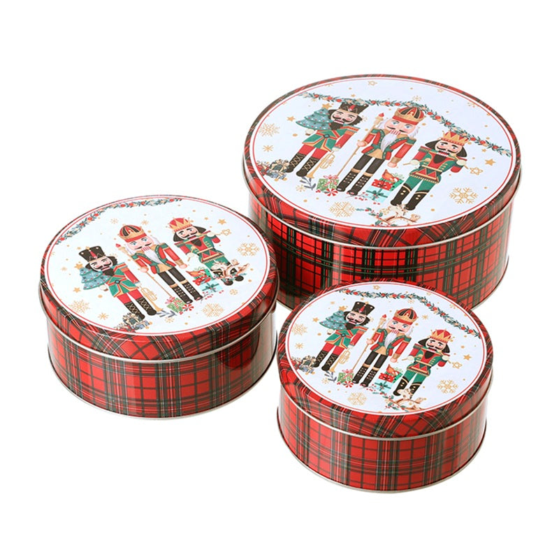 Nutcracker Cake Tins - Set Of 3
