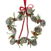 Fir Cone Star Wreath