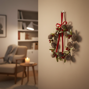 Fir Cone Star Wreath