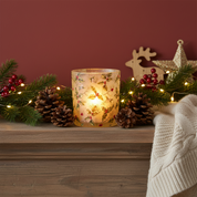 Large Holly Tea Light Holder