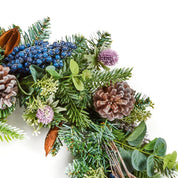 Eucalyptus & Thistle Door Wreath