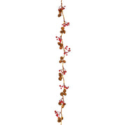 Red Berry and Pine Cone Garland