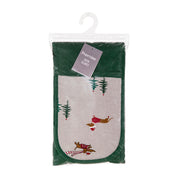 Christmas Dog Double Oven Glove