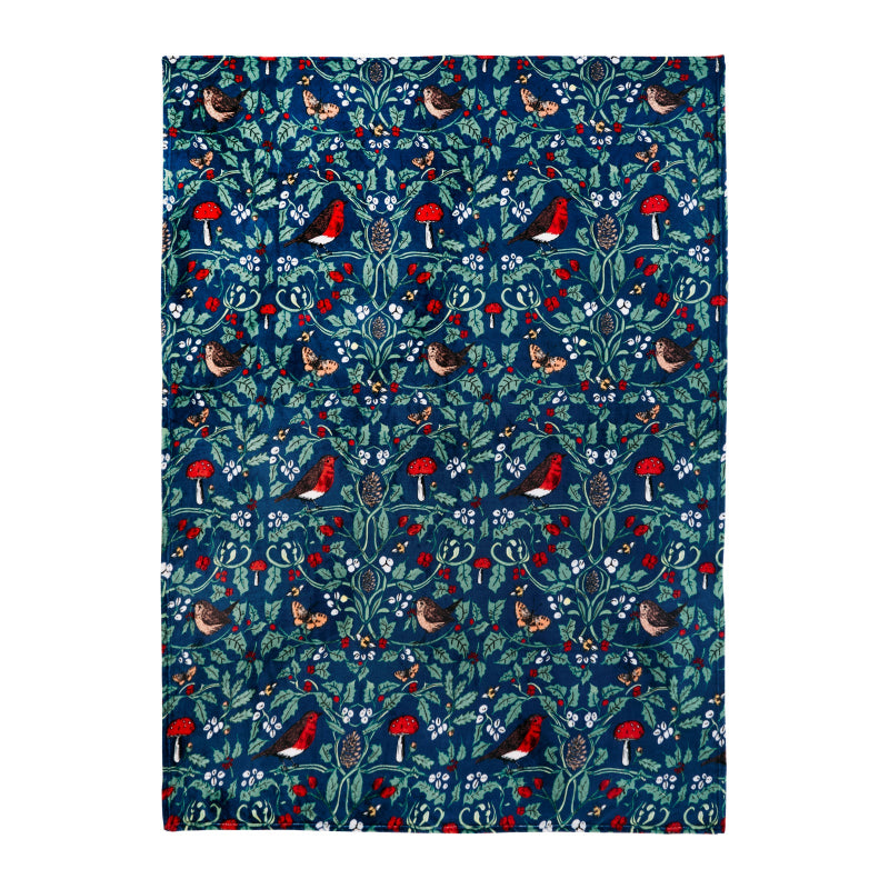 Marie Curie Robin Throw