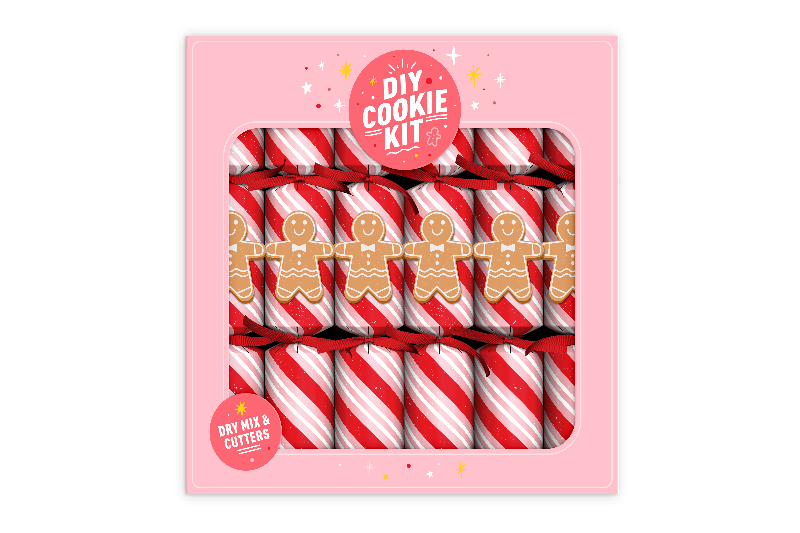 Gingerbread Cookie Crackers (6pcs)