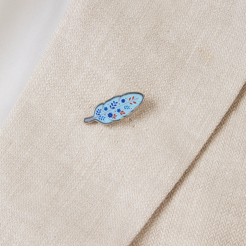 Feather Pin Wedding Favour - Pack of 10