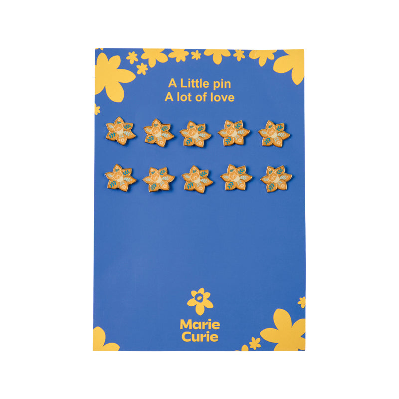 Daffodil Pin Wedding Favour - Pack of 10