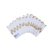 Art Deco Gold Foil Place Cards - Pack of 10