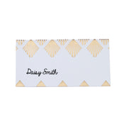 Art Deco Gold Foil Place Cards - Pack of 10