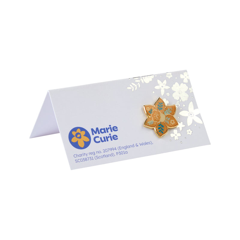 Floral Silver Foil Place Cards - Pack of 10