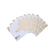 Foliage Gold Foil Place Cards - Pack of 10