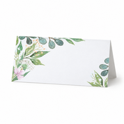 Foliage Green Place Cards - Pack of 10