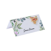 Foliage Green Place Cards - Pack of 10