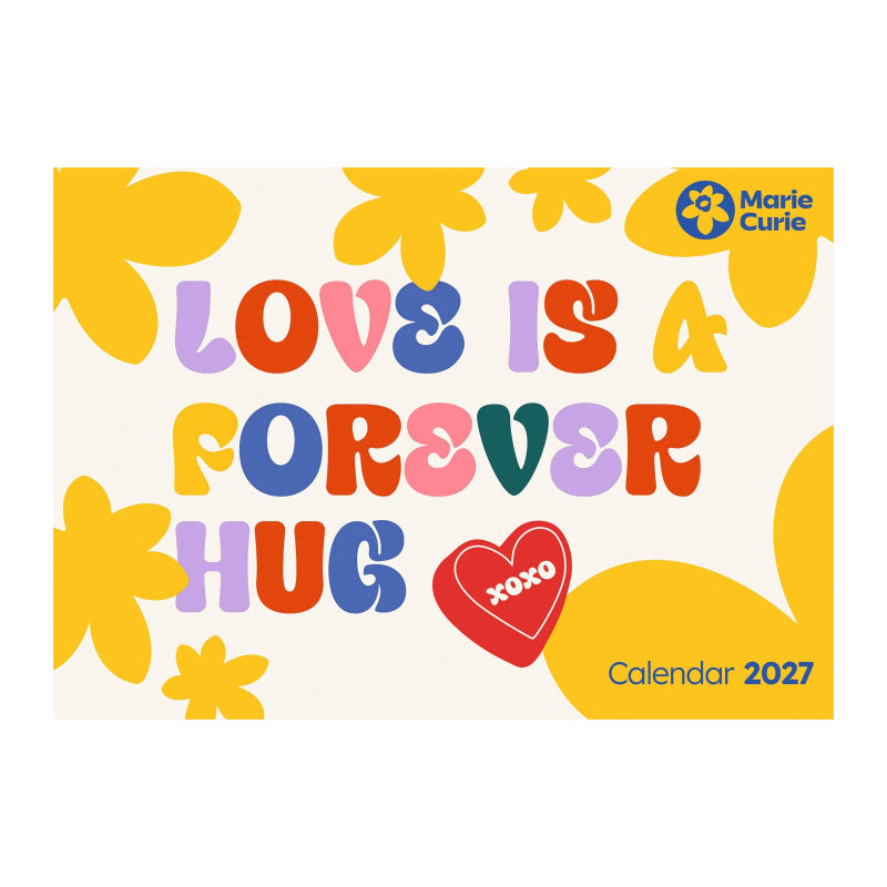 2027 Marie Curie 'Thread of Love' A4 Calendar