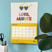 2027 Marie Curie 'Thread of Love' A4 Calendar