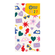 2027 Marie Curie 'Thread of Love' Slim Diary
