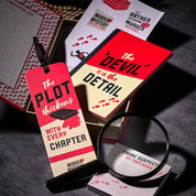 Murder Mystery Book Club Gift Stationery Set