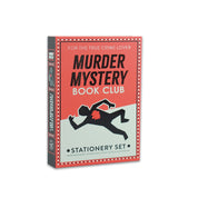 Murder Mystery Book Club Gift Stationery Set