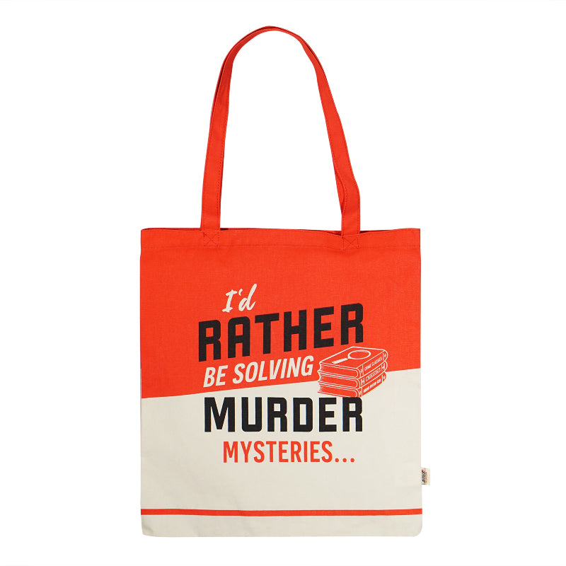 Murder Mystery Book Club Cotton Shopper