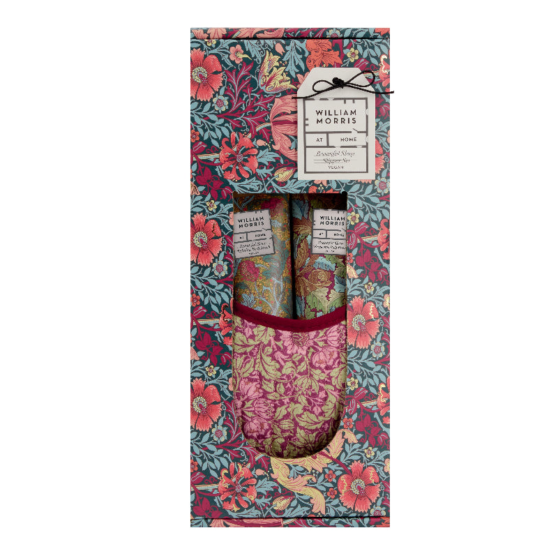 William Morris Beautiful Sleep Slipper set
