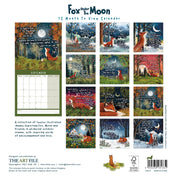 Fox under the Moon 2027 Calendar