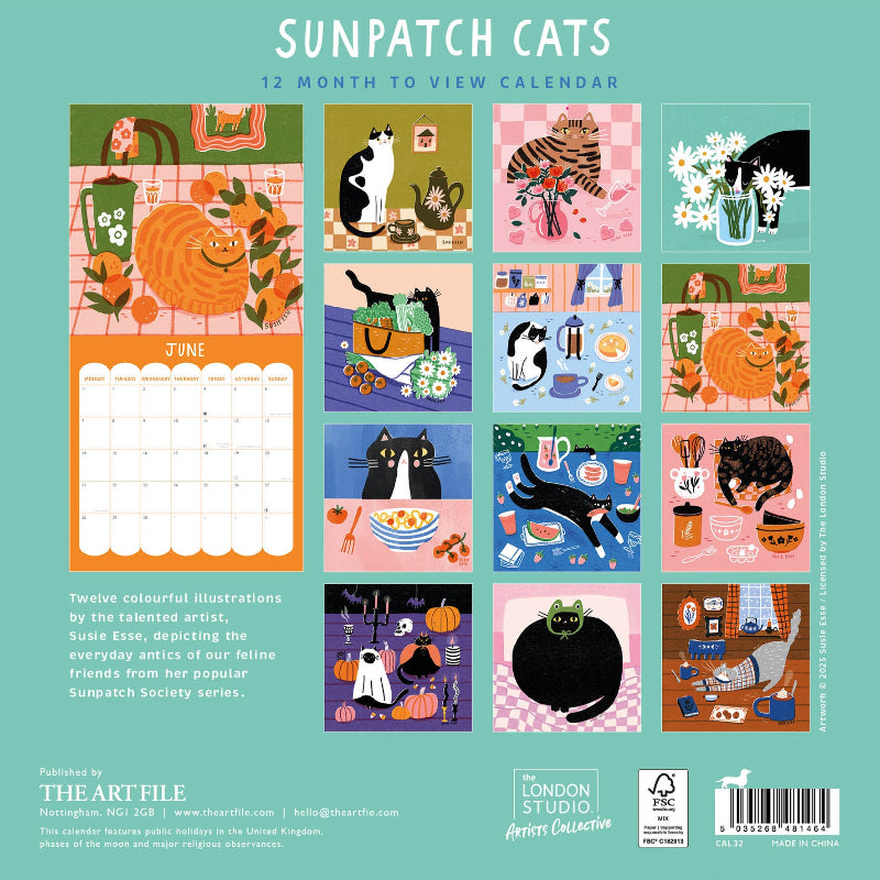 Sunpatch Cats 2027 Calendar