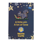 Marie Curie Woodland Squirel Pin