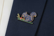 Marie Curie Woodland Squirel Pin