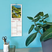2027 Railway Poster Art Slim Calendar