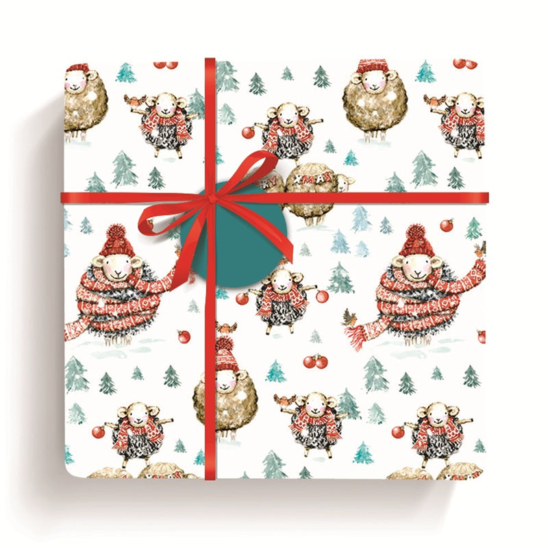 Festive Highland Friends Wrap and Tags